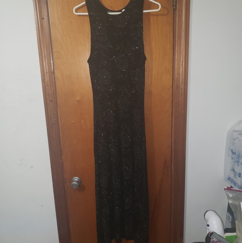 Maurice's long black dress Medium
